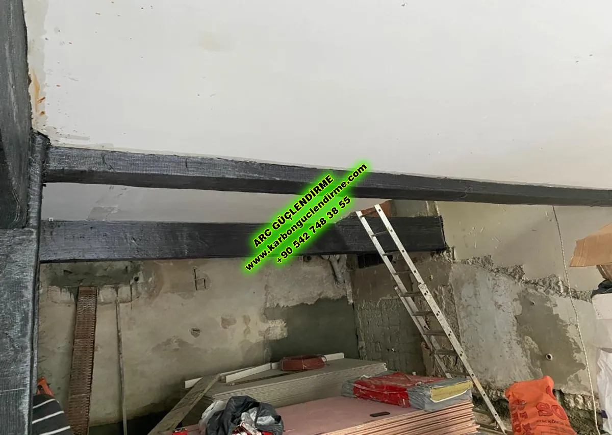 Feke CFRP Kiriş Takviyesi