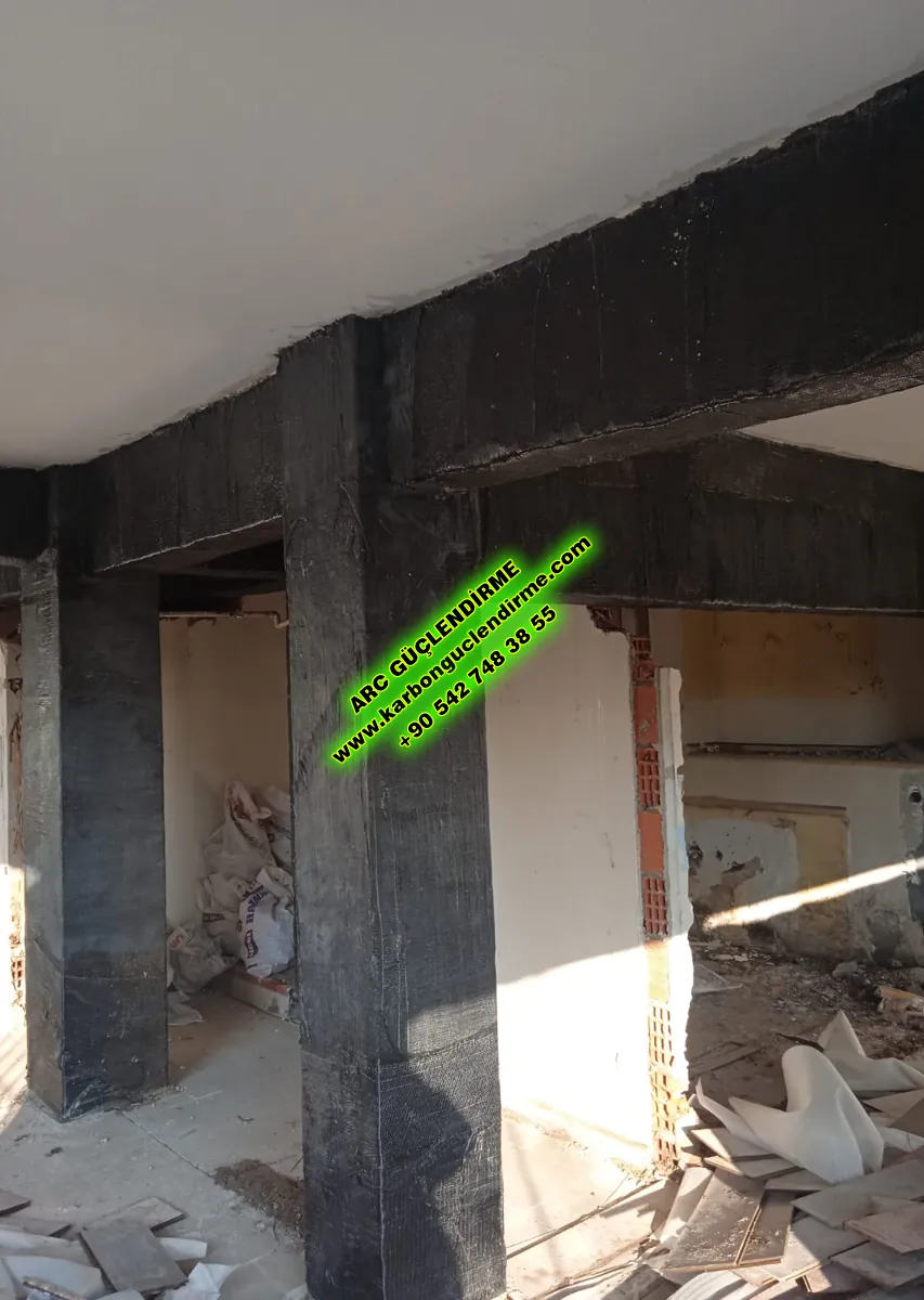 Saimbeyli Kiriş hasar tespiti için manyetik parçacık testi