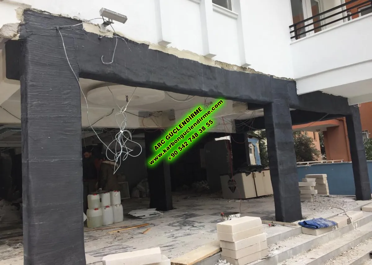 Emirdağ Kiriş frp kumaş güçlendirme