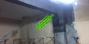 Yüzevler  Kolon karbon keçe güçlendirme