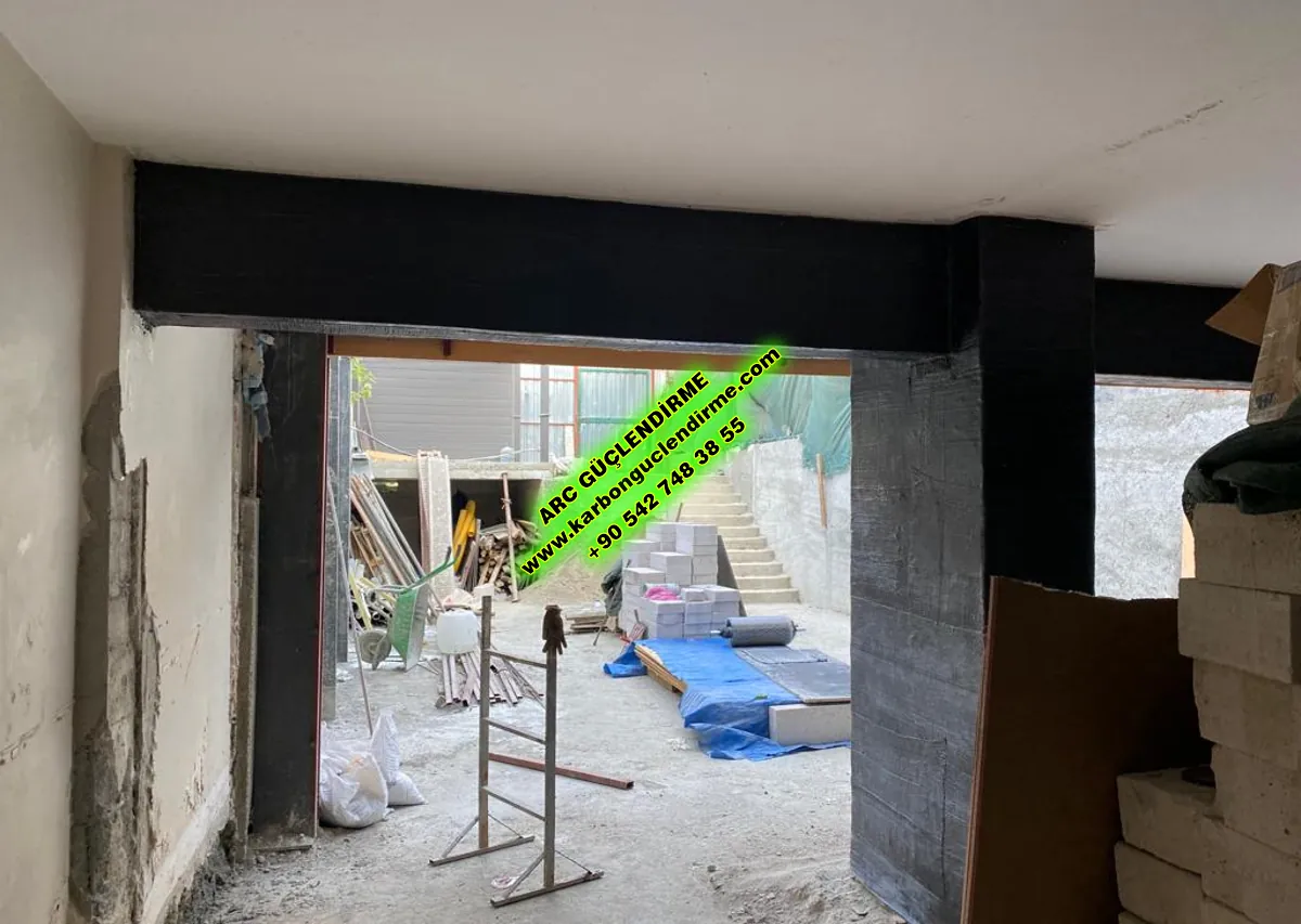 Yenisahra Bina carbon lif kaplama