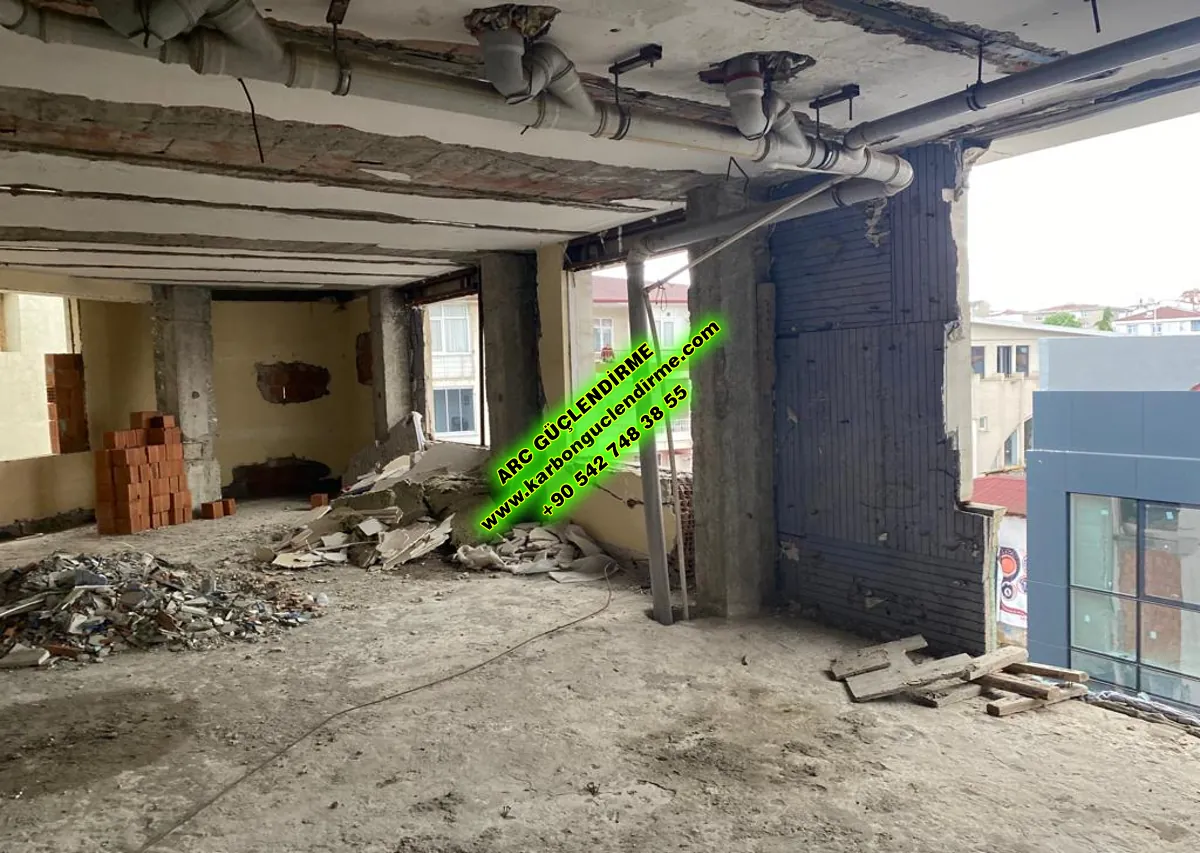 Kuyucak Karbon fiber panel takviyesi