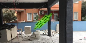 Çine Perde Beton frp elyaf kaplama