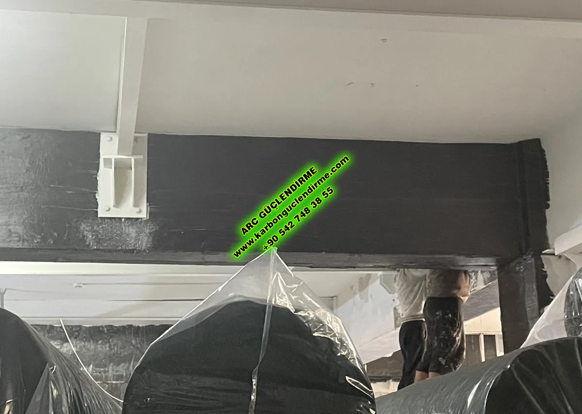 Çine Perde Beton frp elyaf kaplama