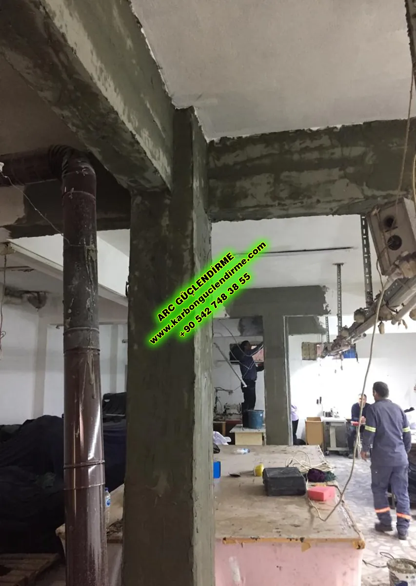 Dörtdivan FRP Kolon Güçlendirme