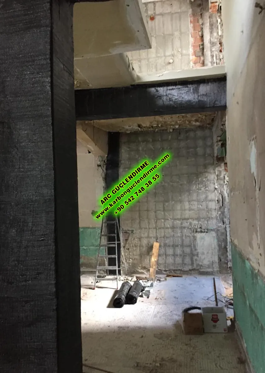 Yeniçağa Kiriş frp elyaf kaplama sistemleri