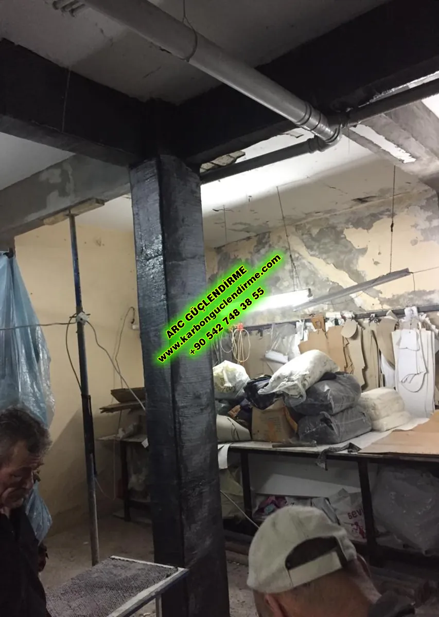 Dörtdivan FRP Kolon Güçlendirme