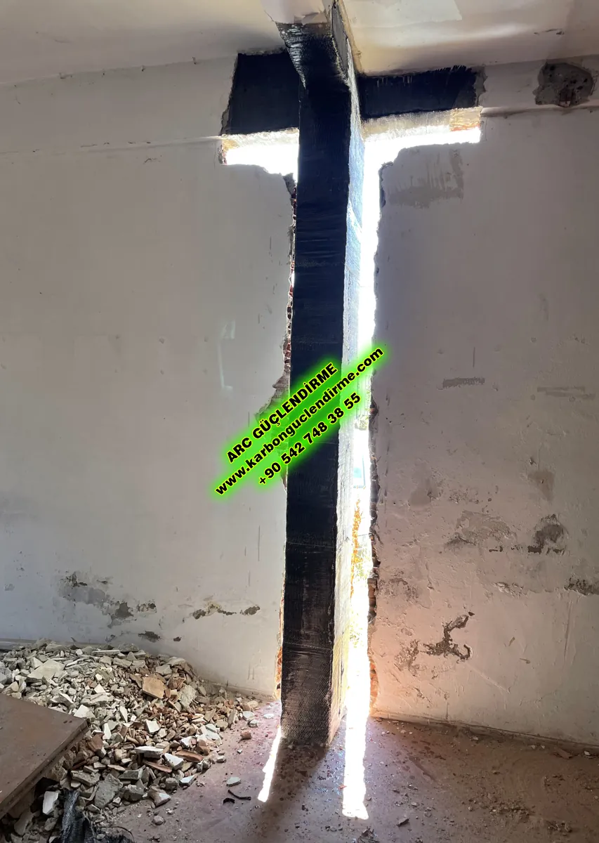 Mengen 2 katlı yapı karbon güçlendirme ustası