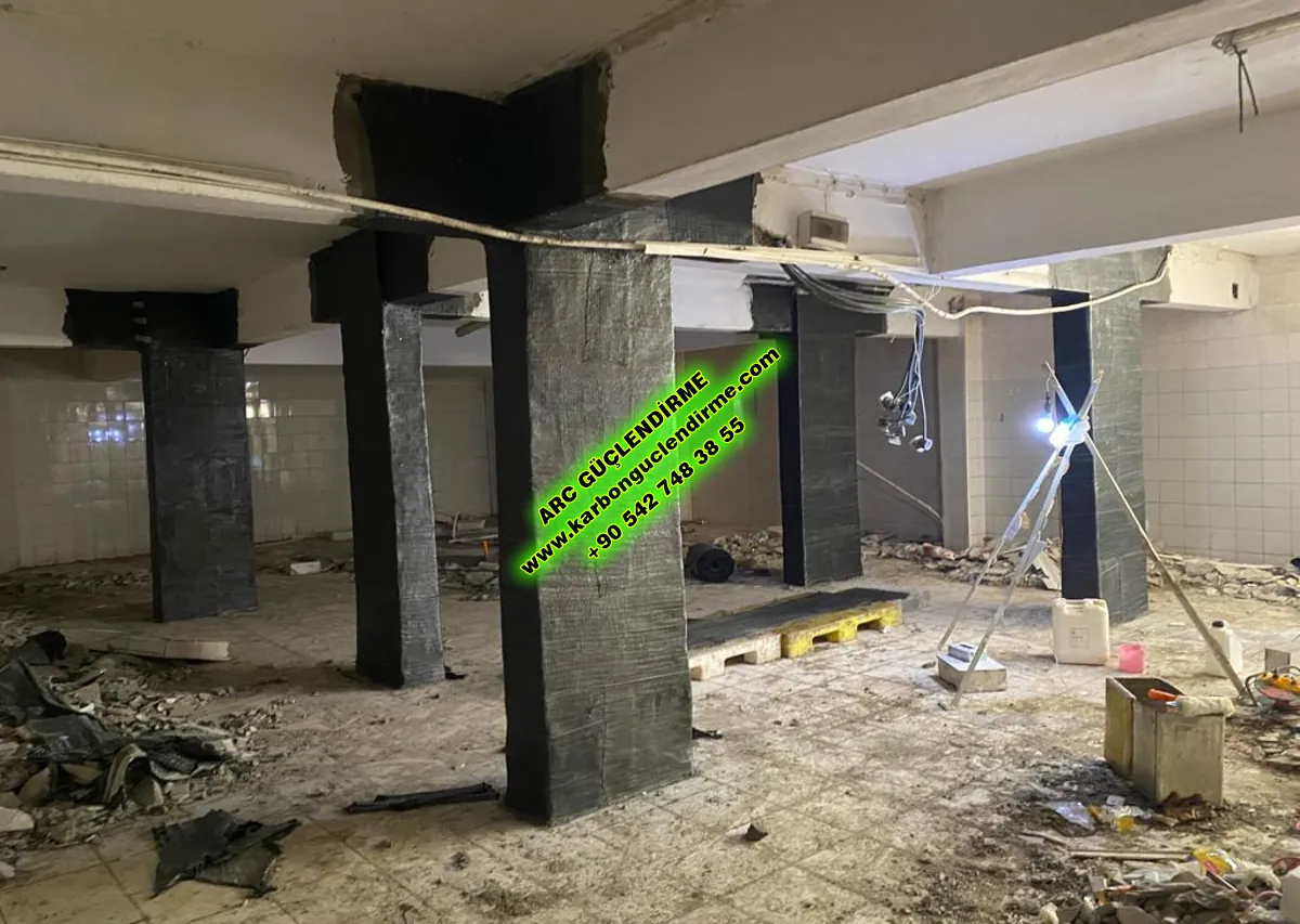 Ezine 6 katlı apartman güçlendirme firmaları