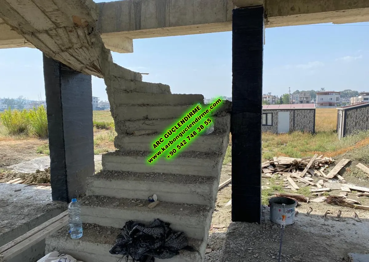Diliskelesi Kolon carbon kumaş kaplama