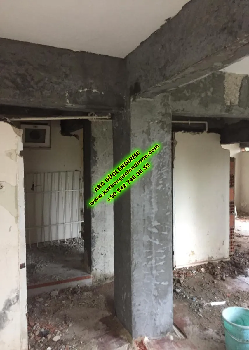 Bağlar Karbon keçe bina güçlendirme malzemesi