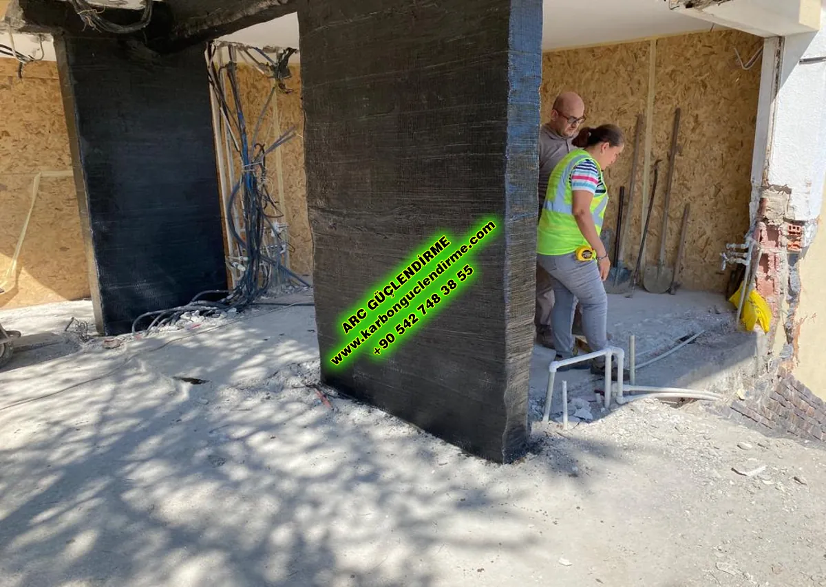 Çeşme Betonarme kolon güçlendirme sistemleri