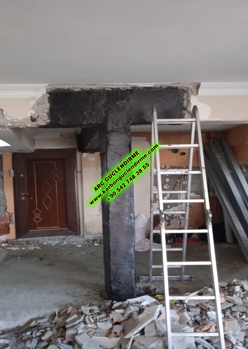 Hasanpaşa CFRP Kolon Yapısal Analizi