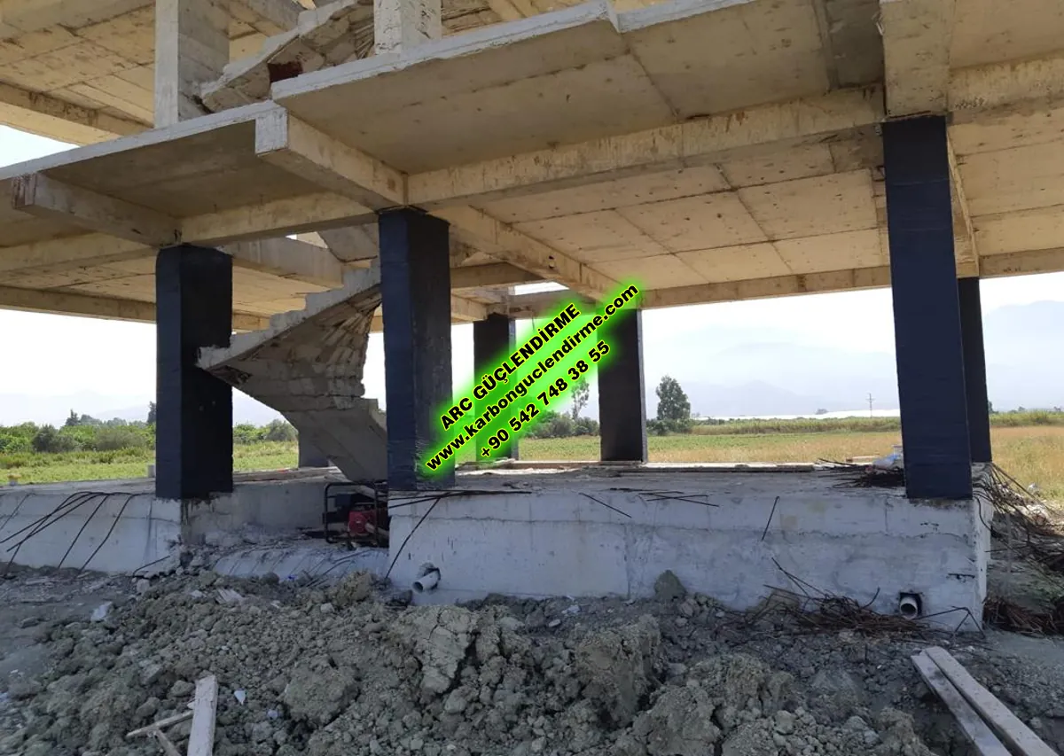 Göksun Bina frp fiber güçlendirme sistemleri