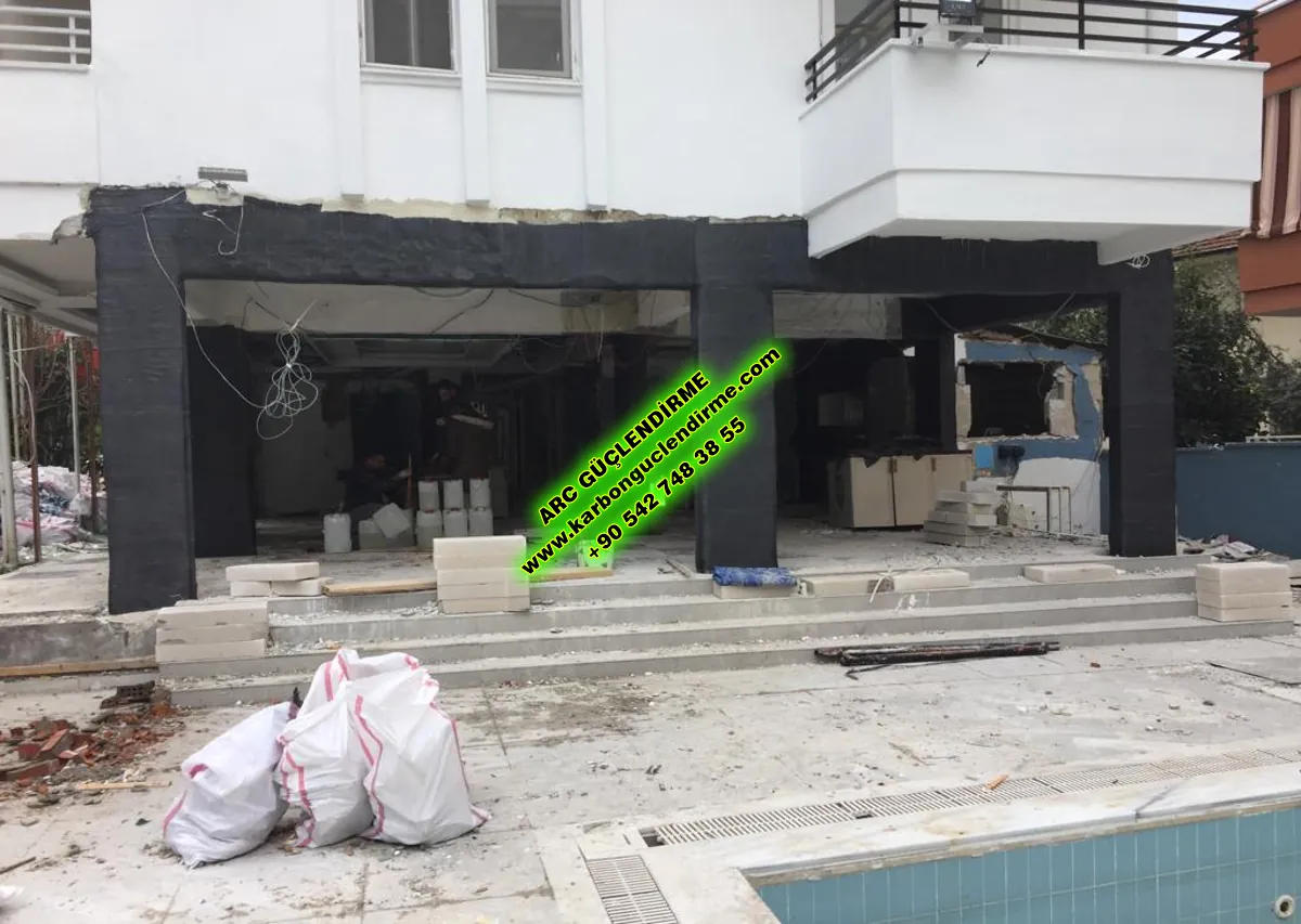 Cevizli Carbon fiber zemin güçlendirme malzemesi
