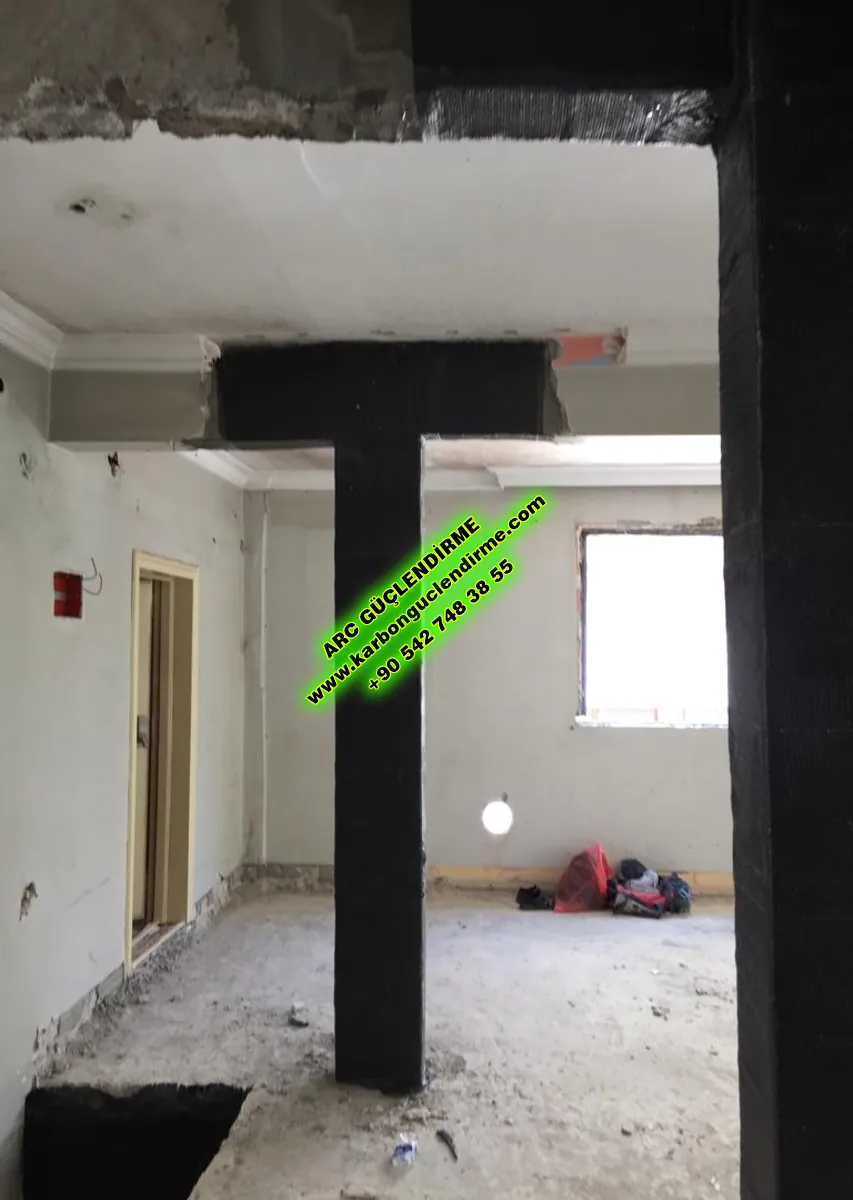 karbon fiber güçlendirme deney