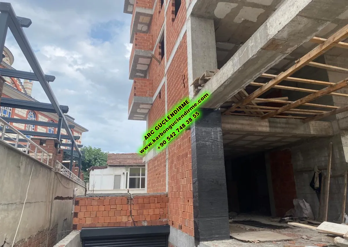 Kaman Kiriş karbon lif güçlendirme maliyeti