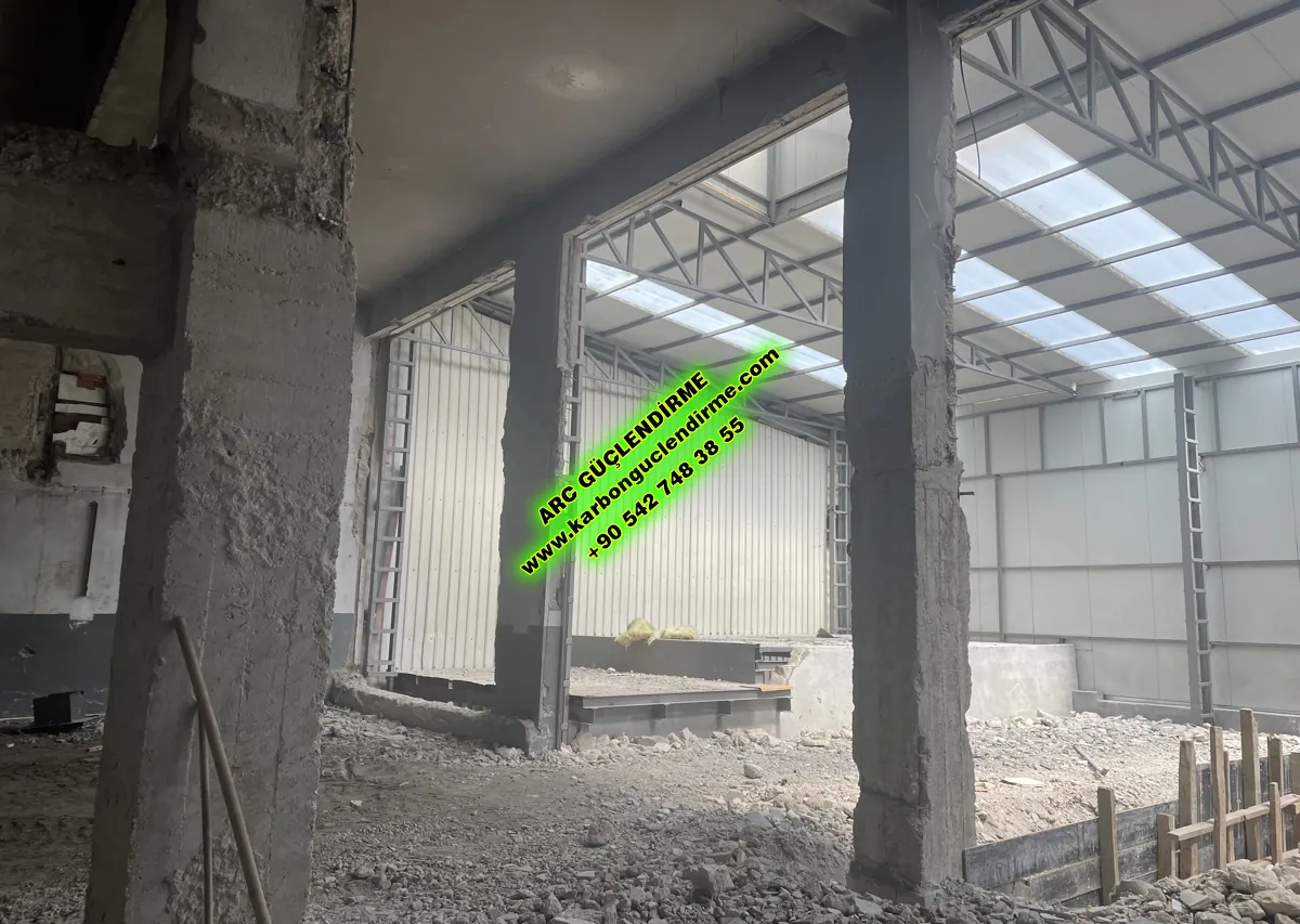 Bahçeköy Yenimahalle Perde Beton frp fiber güçlendirme fiyatları