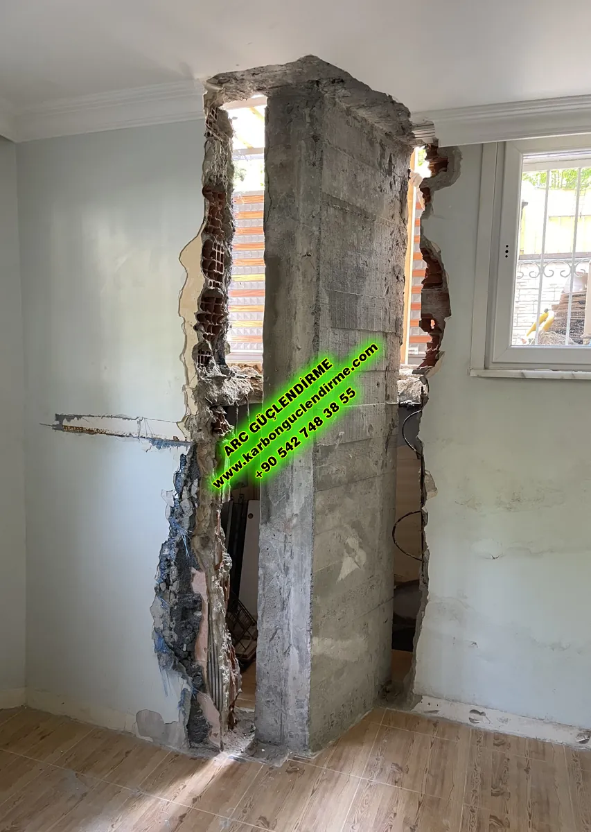 Yolçatı 1 katlı yapı karbon güçlendirme firması