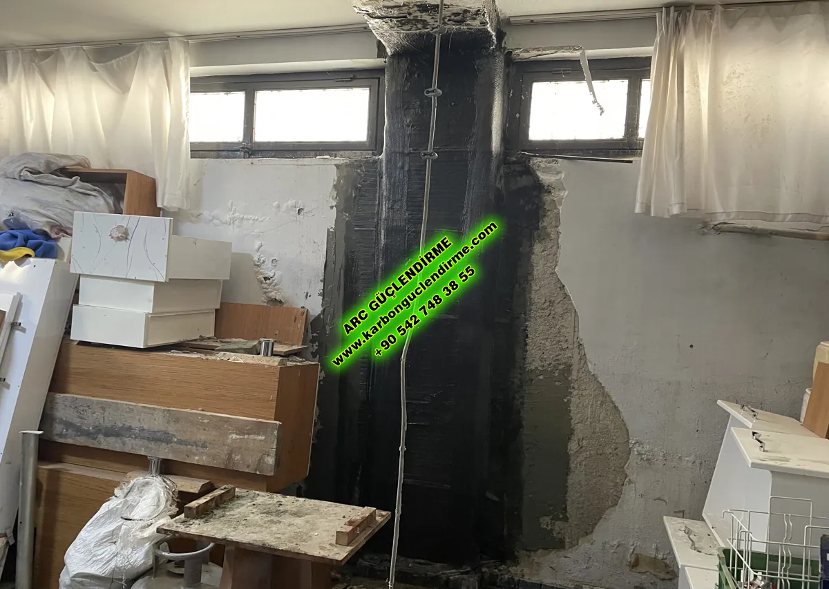 Kavaklı Cumhuriyet 1 katlı bina karbon güçlendirme fiyatı