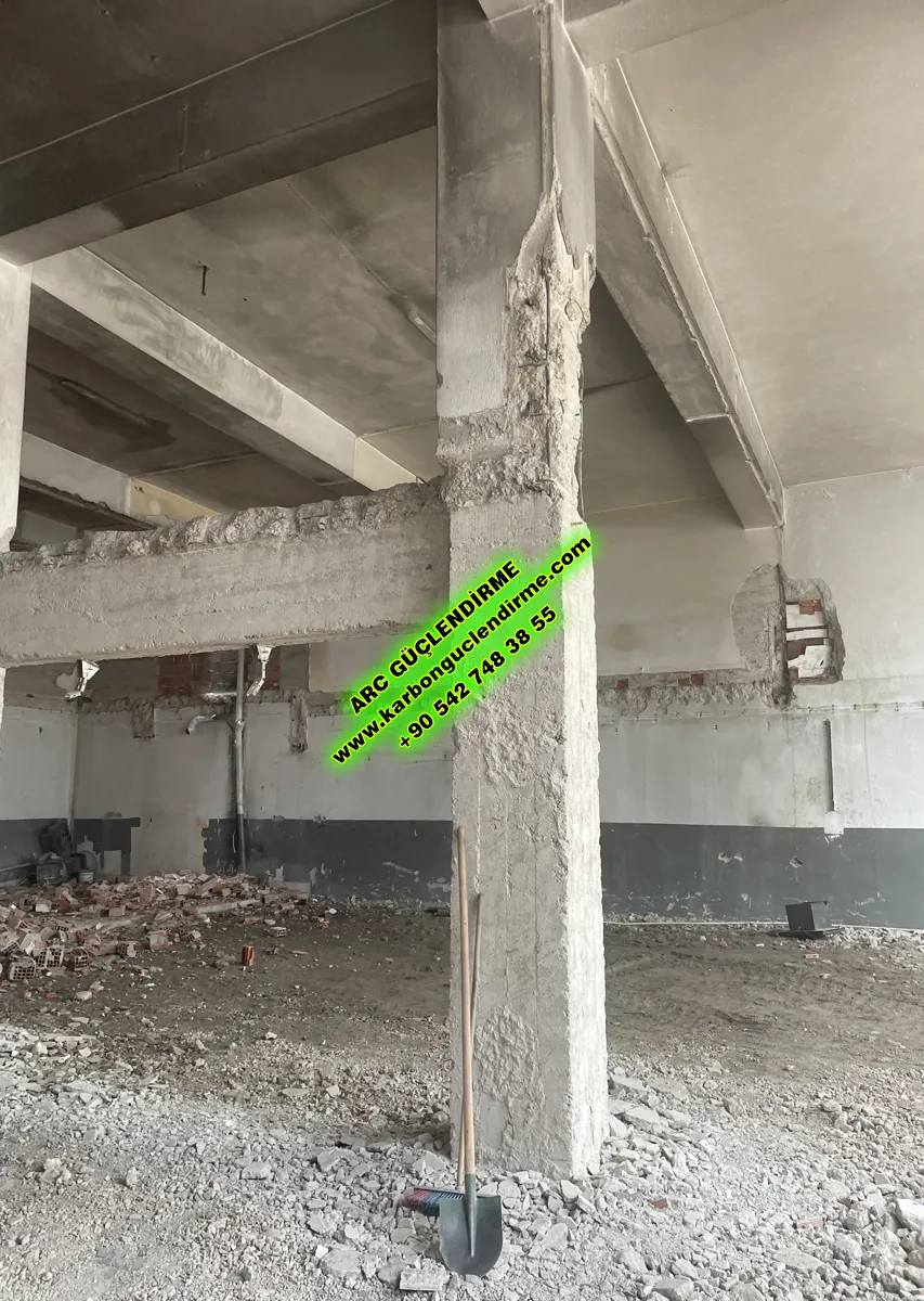 Ortaköy CFRP Kolon Güçlendirme İhtiyacı