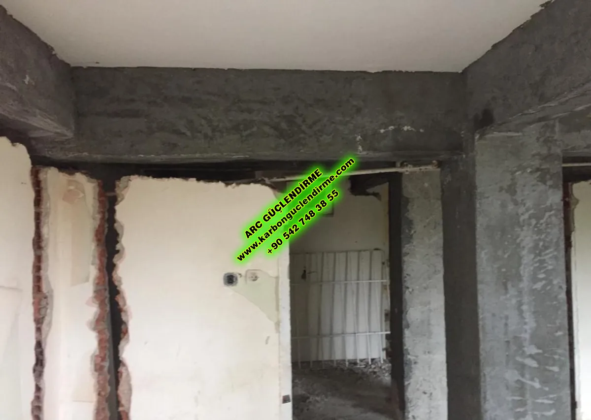 Dikmen Frp elyaf kolon güçlendirme