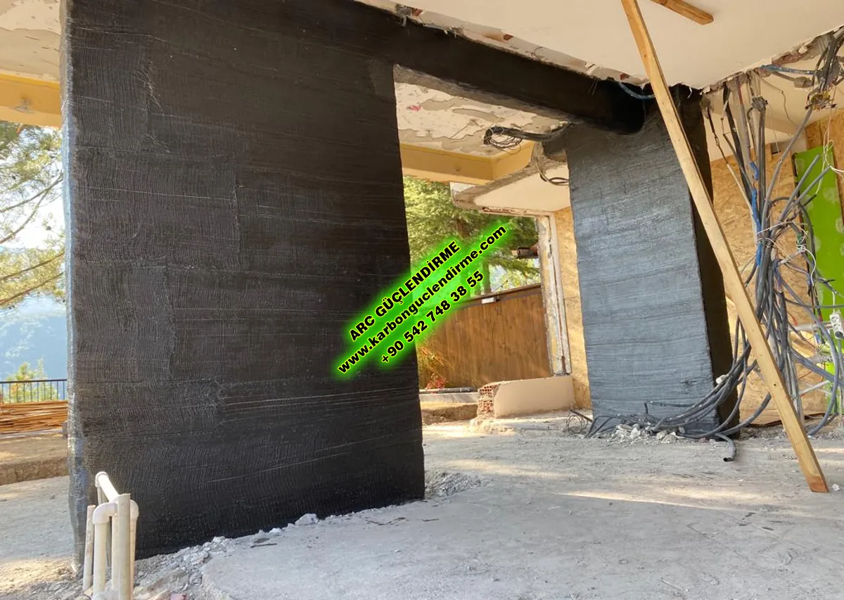 Türkeli Duvar karbon keçe güçlendirme maliyeti