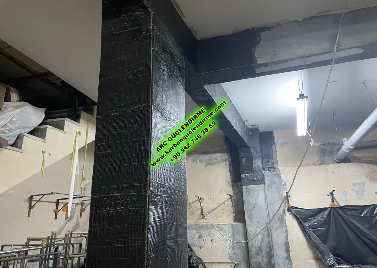 Frp keçe kolon kaplama