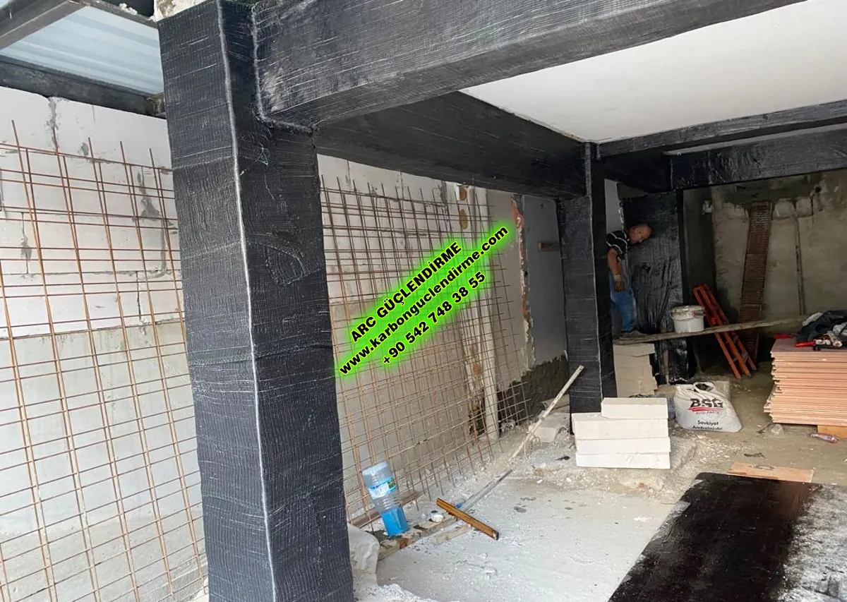 Erbaa Karbon fiber bina güçlendirme fiyatı
