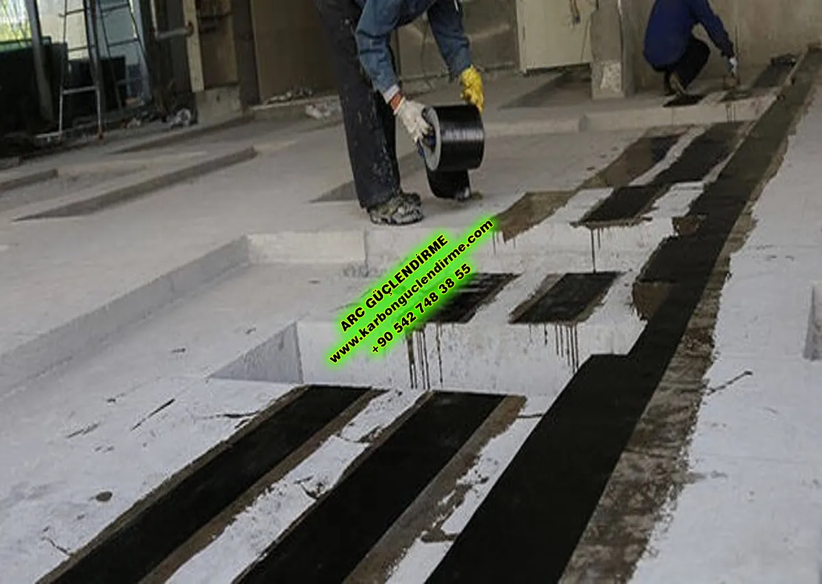 Banaz Karbon Perde Beton güçlendirme sistemleri